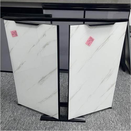 橱柜门带框全铝合金橱柜门定制免打孔安装厨房晶钢门钢化玻璃门板