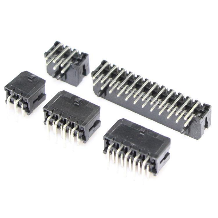 工厂43045 MX3.0系列连接器双排针座 2*10PIN弯针插座促销