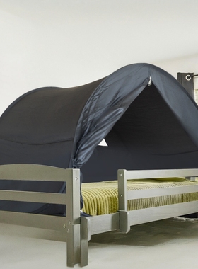 室内床上帐篷保暖四季家用宿舍一体式免安装网纱儿童遮光蚊帐防蚊