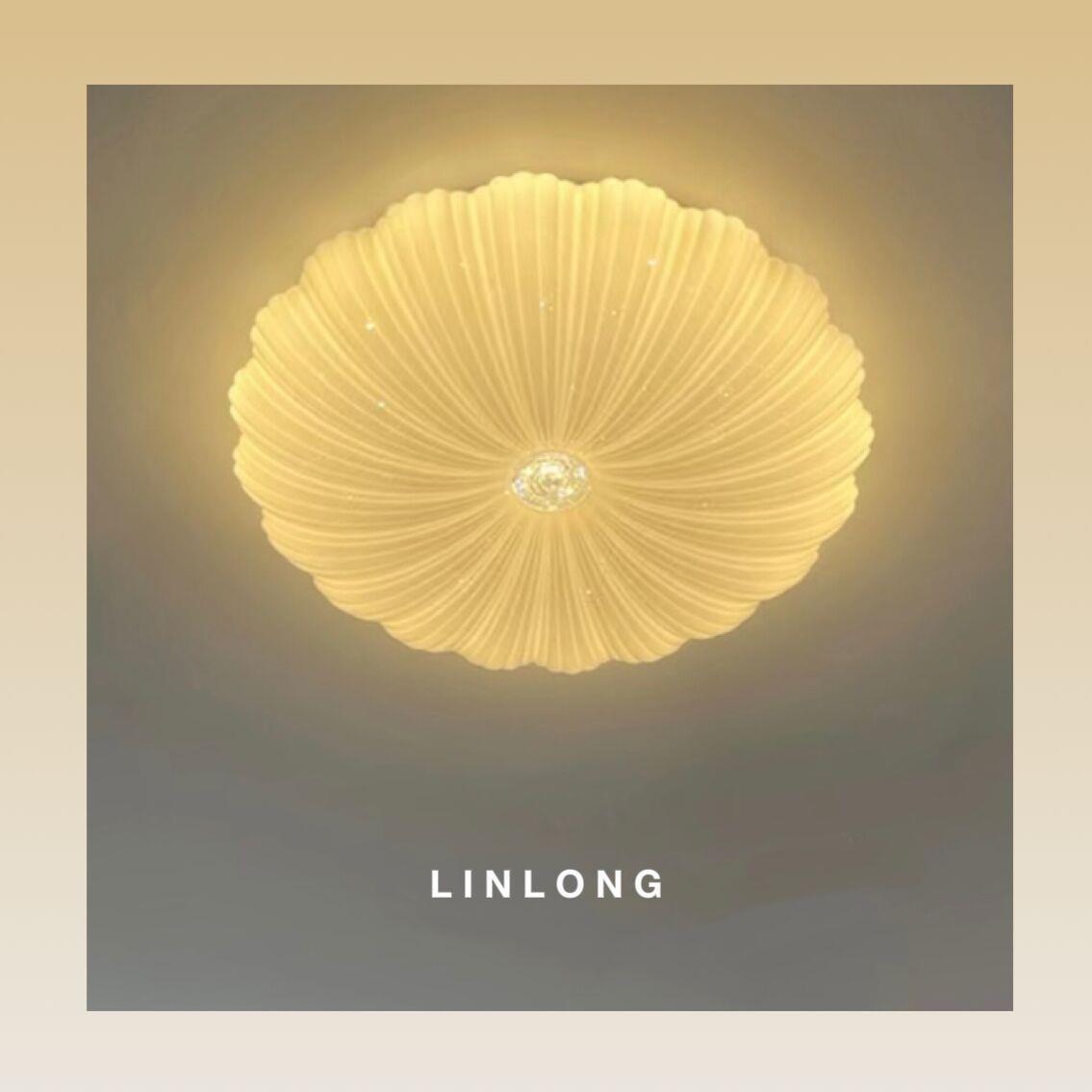 现代艺术创意设计贝壳客厅吸顶灯北欧个性卧室书房衣帽间玄关灯具