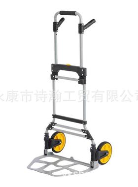 重型车手推车拉杆车家用便携行李车静音折叠手拉车两轮铁管车
