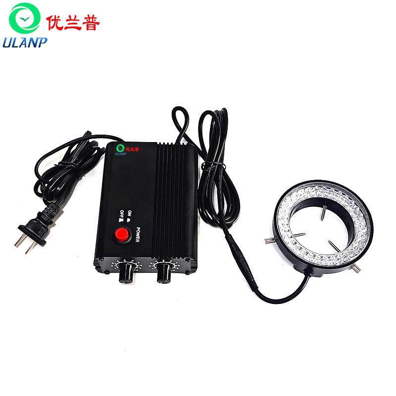 365nm波长紫外线+白光双色LED显微镜环形灯UV检测光