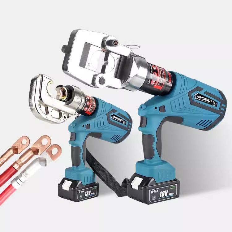 充电式液压钳EB-400/500连续压接款16-500小型锂电动压线钳电工钳