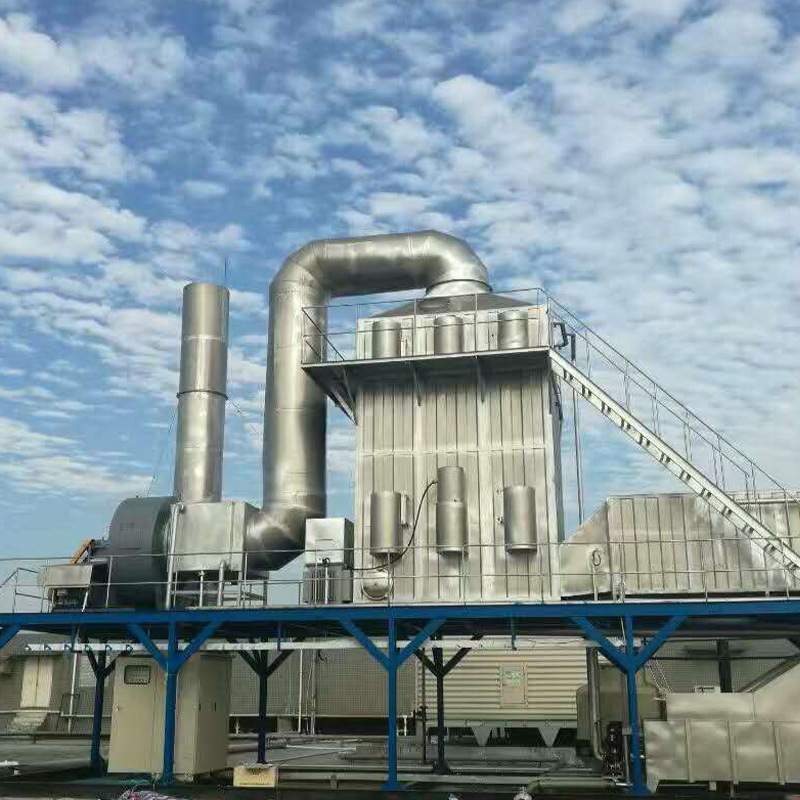 湿式静电除尘器工业高压窑炉塑料造粒废气处理除尘设备