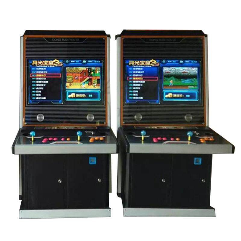 游戏机摇杆双人街机格斗机大型怀旧拳王月光宝盒台式一体老式投币