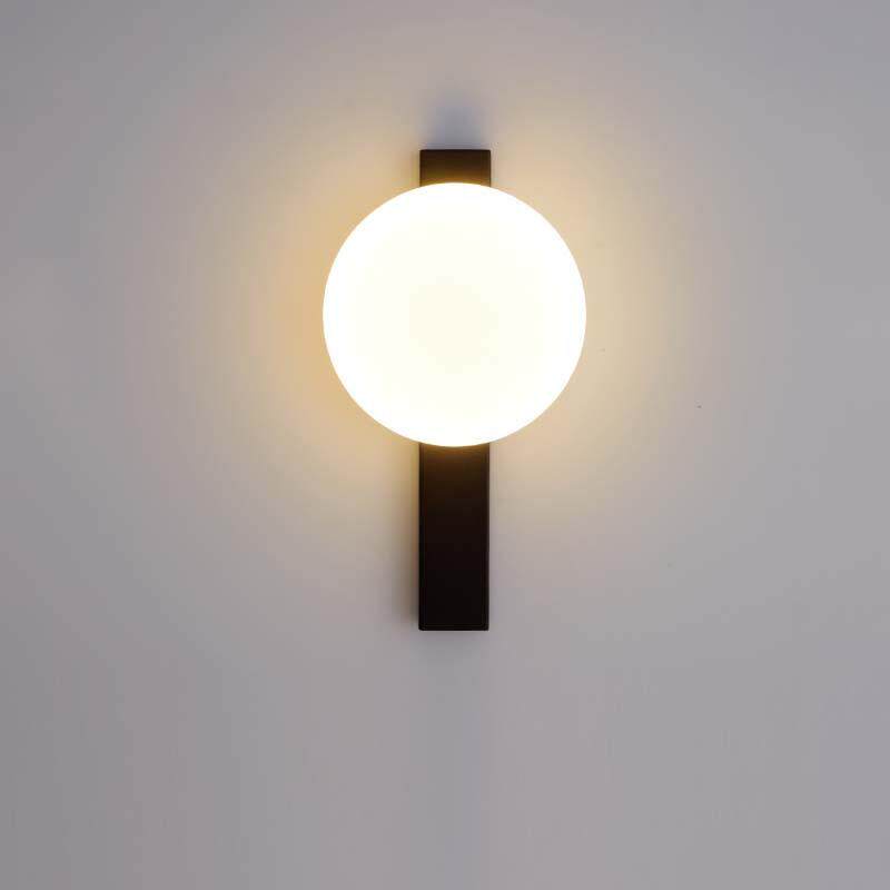 2023年新款北欧卧室床头灯壁灯简约led圆形楼梯灯饰阳台过道灯具