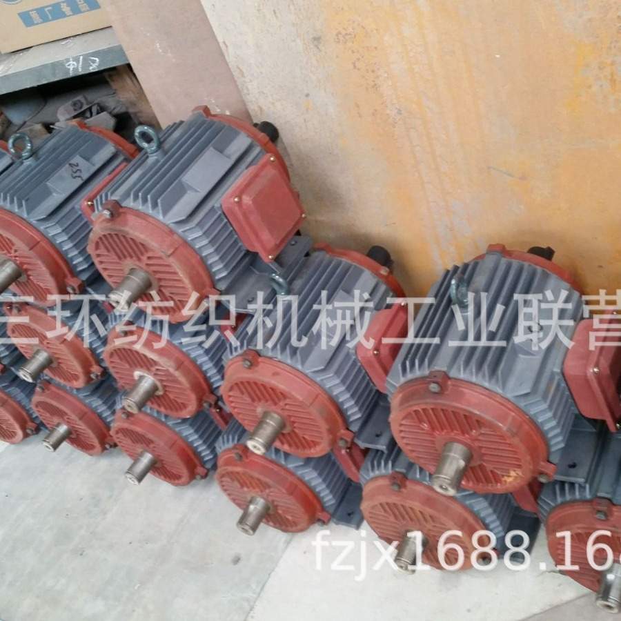 梳棉机/锡林电机FSM160M3-4 -左  7.5Kw 50HZ 1440转/分 纺机配件