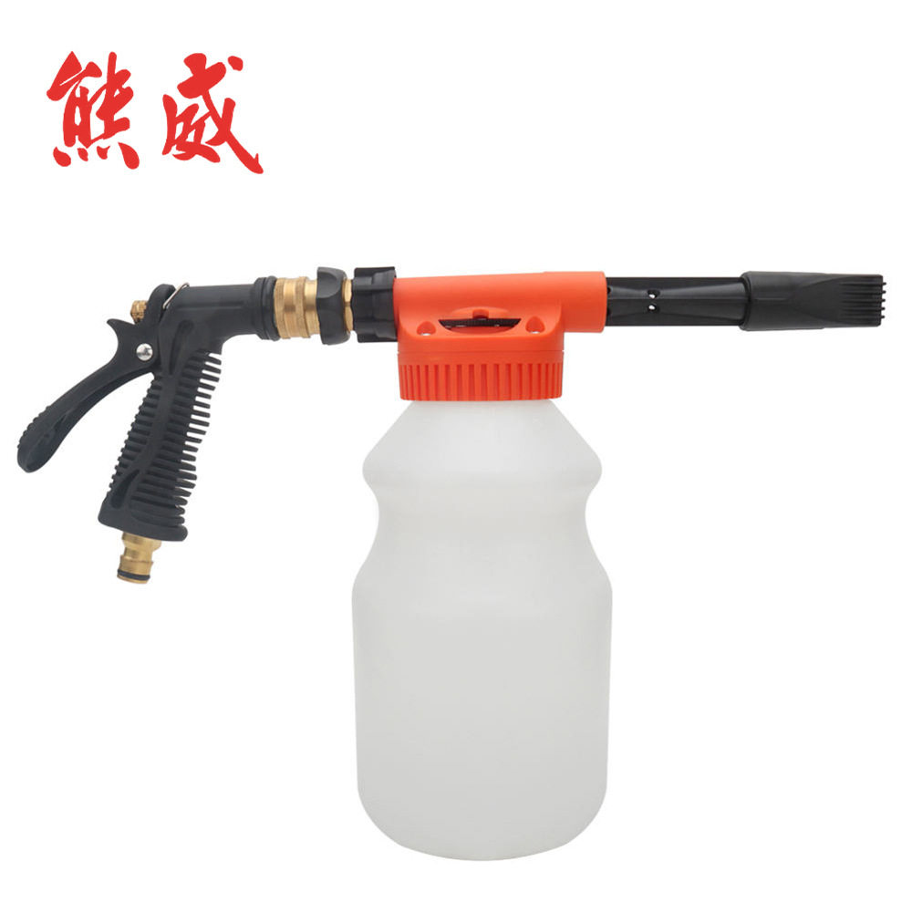 厂家直供低压自来水泡沫喷枪雪花泡沫喷头花园水管洗车泡沫水枪