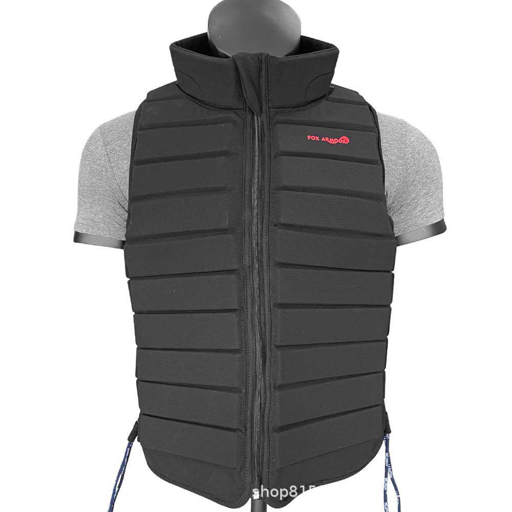 马术护甲骑马背心马甲儿童防摔护甲骑马装马术服装男女款骑马护甲