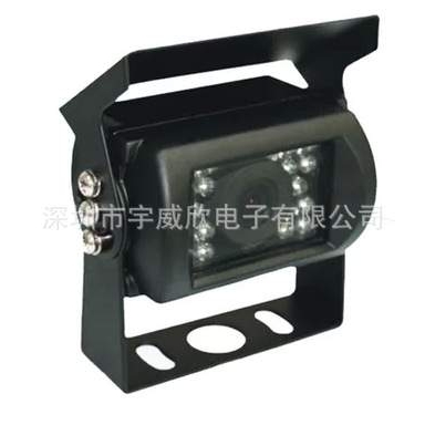7寸小圆头四分割显示器，四路AV输入多种显示模式，倒车触发优先