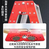 加厚铝合金工程梯3米4米5米6米装 修梯子便携梯阁楼登高施工人字梯