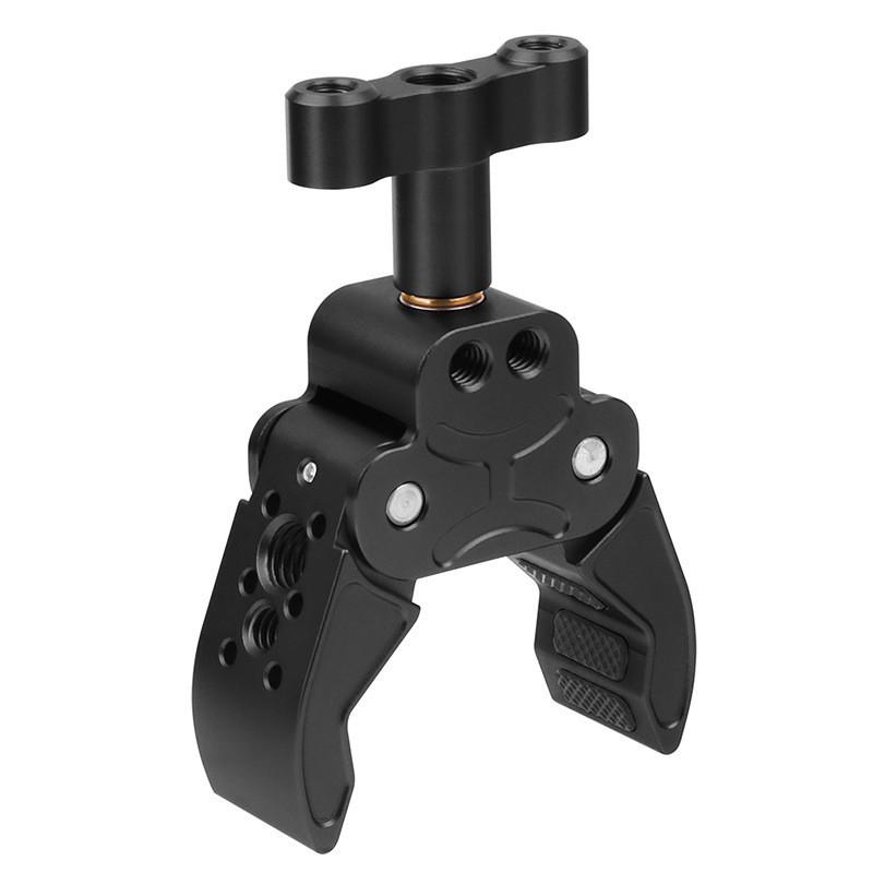 热销铝合金蟹钳平面夹单反相机摄影云台大力夹魔术手轨道扩展数码