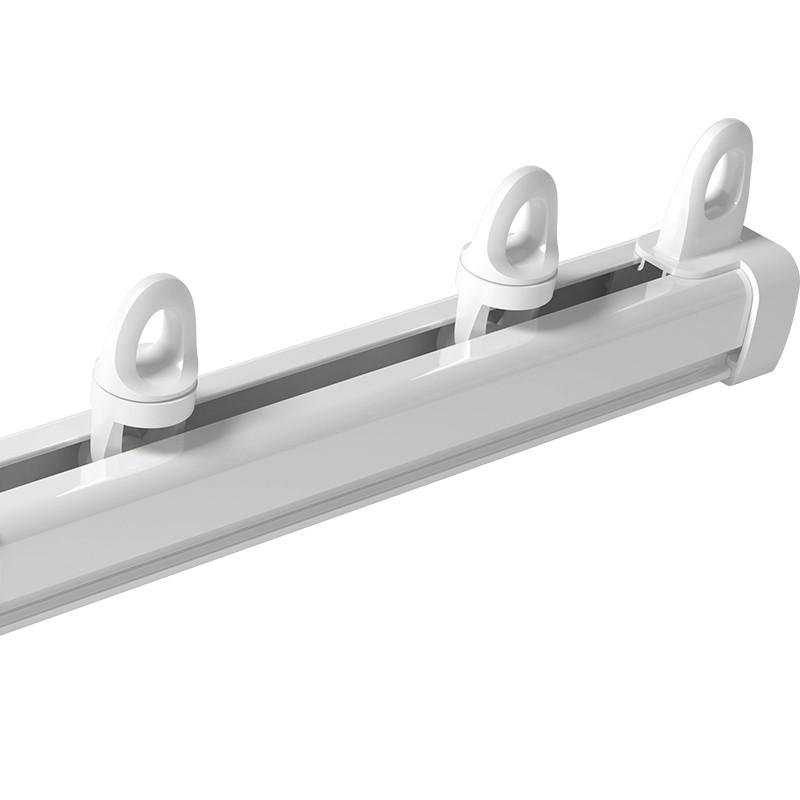 热销1f31f3铝合金窗帘轨道直轨滑轨轨可弯曲窗帘杆弧形窗帘飘窗静