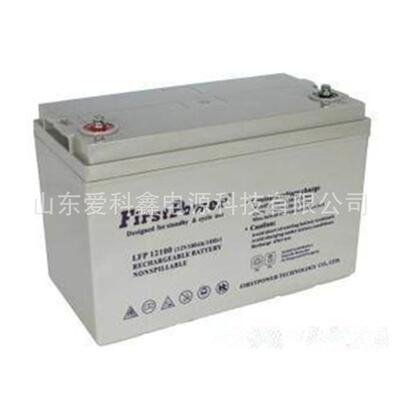FirstPower蓄电池LFP12100一电铅酸电瓶12V100AH质保三年现货