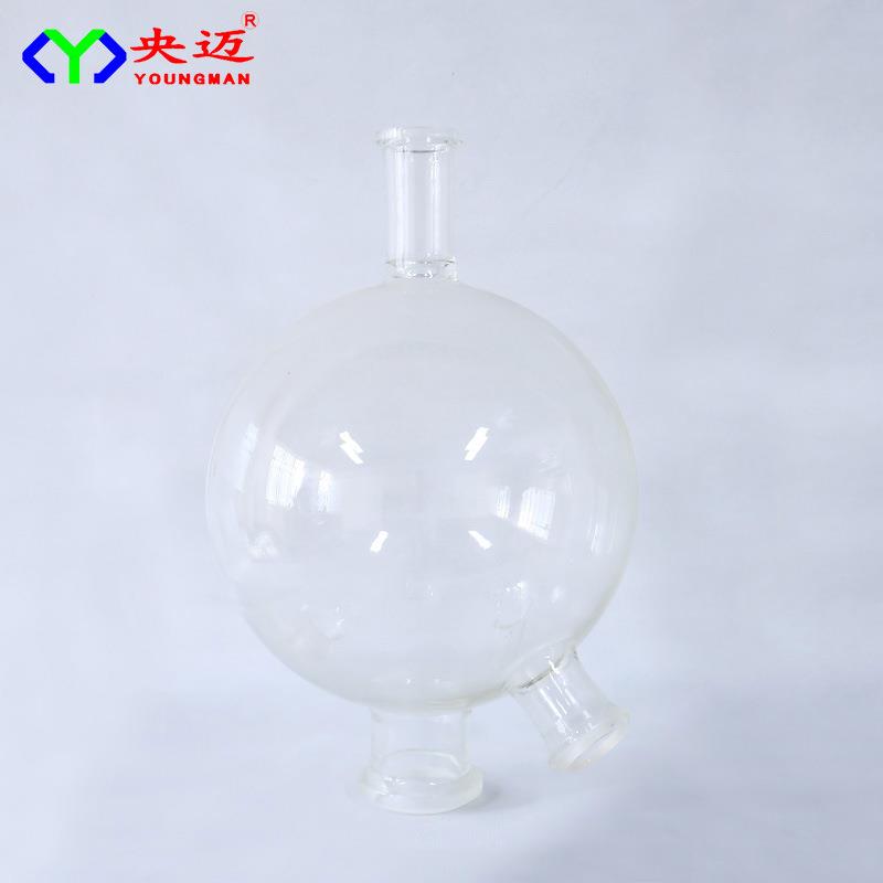 球形圆底烧瓶旋转蒸发瓶蒸发仪收集瓶接收瓶实验玻璃仪器耗材图片