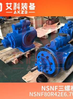 NSNF80R42E6.7W23船舶锅炉燃油输送泵