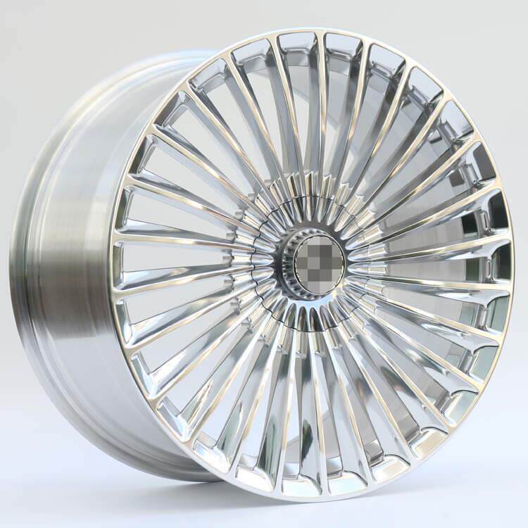 轮毂抛光适用于奔驰e300E级s400s300c200glagle原装精抛工艺车轮