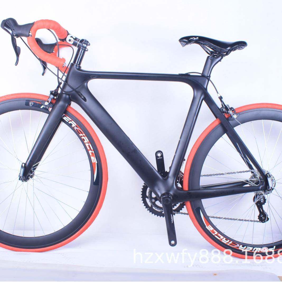 2024新款直销18速700C微转铝合金羊角把轻便款公路自行车