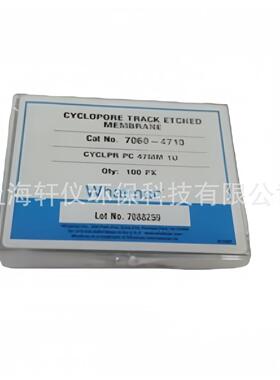 7060-4710GEWhatman减少蛋白质损失的聚碳酸酯孔径微孔膜