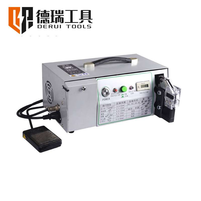 德瑞工具EM-50B1 多功能电动端子压接机 多模具电缆端子压接机