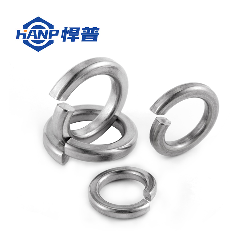 弹垫304不锈钢开口弹簧垫圈华司介子弹性垫片M2M3M4MP5M6M8M10-M3