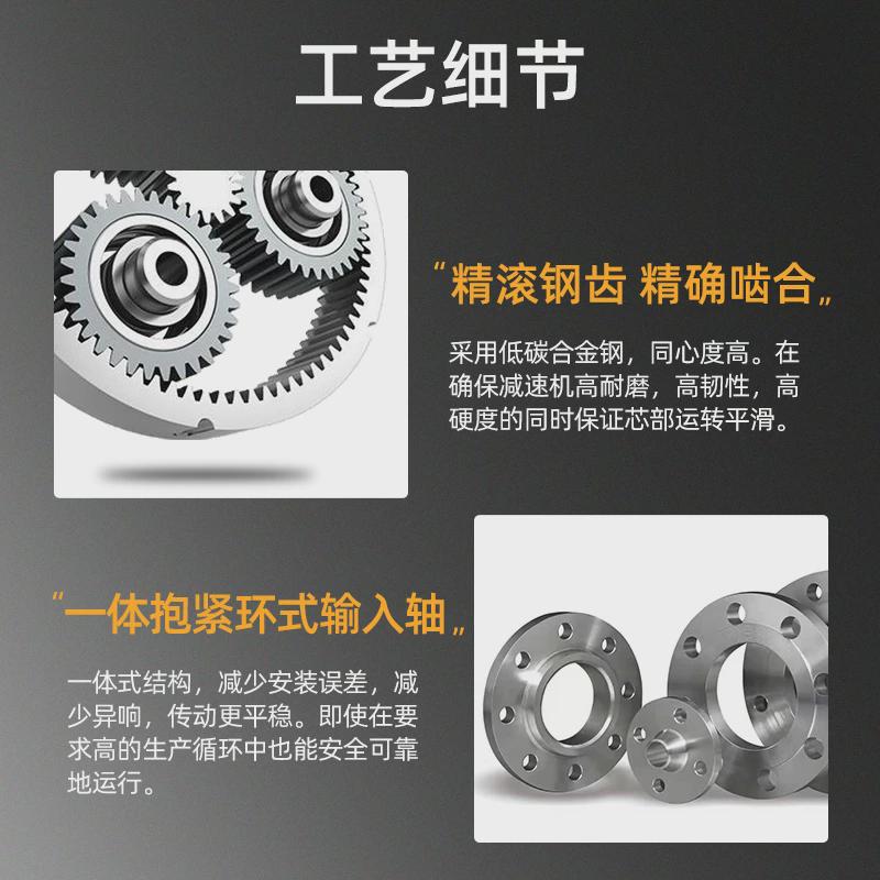 42减速步进电机混合式两相行星传动减速箱大力矩微型小马达驱动器