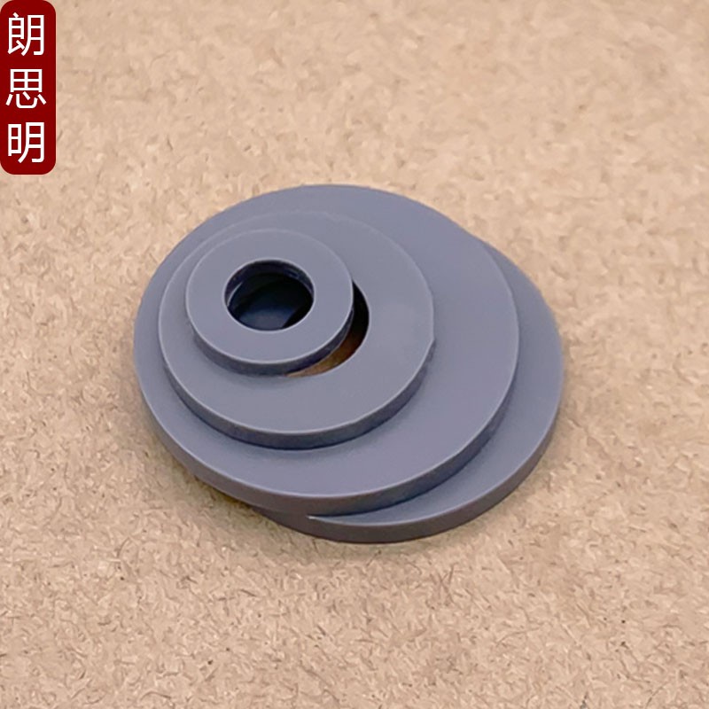 尼龙PVC平垫灰色塑料垫片塑胶垫圈耐酸碱M3M4M5M6MM8M10M12M16M18