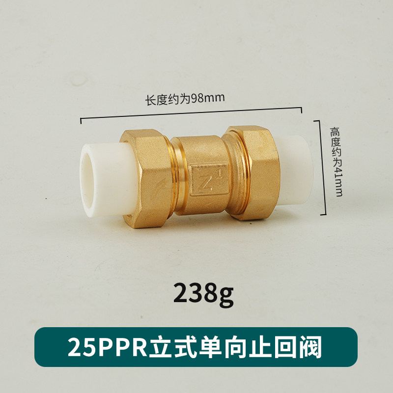 百战阀门PPR止回阀4分20逆止阀6分25立式单向阀1寸32热熔水管水表,搬运/仓储/物流设备,机械式停车设备（立体停车库）,淘宝优惠券,粉丝福利购,淘宝优惠卷