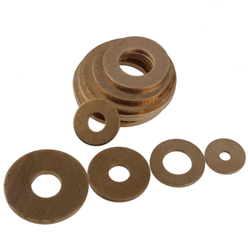 黄铜平垫圈黄铜华h司介子金属螺丝圆形垫片M2M3M4M5M6M8M10-M24