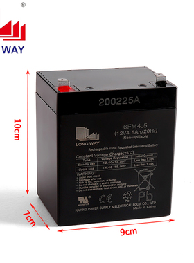 万利达音响电池12V4.5Ah/6FM4.5原装电瓶M+9017拉杆音箱9001L12Y6