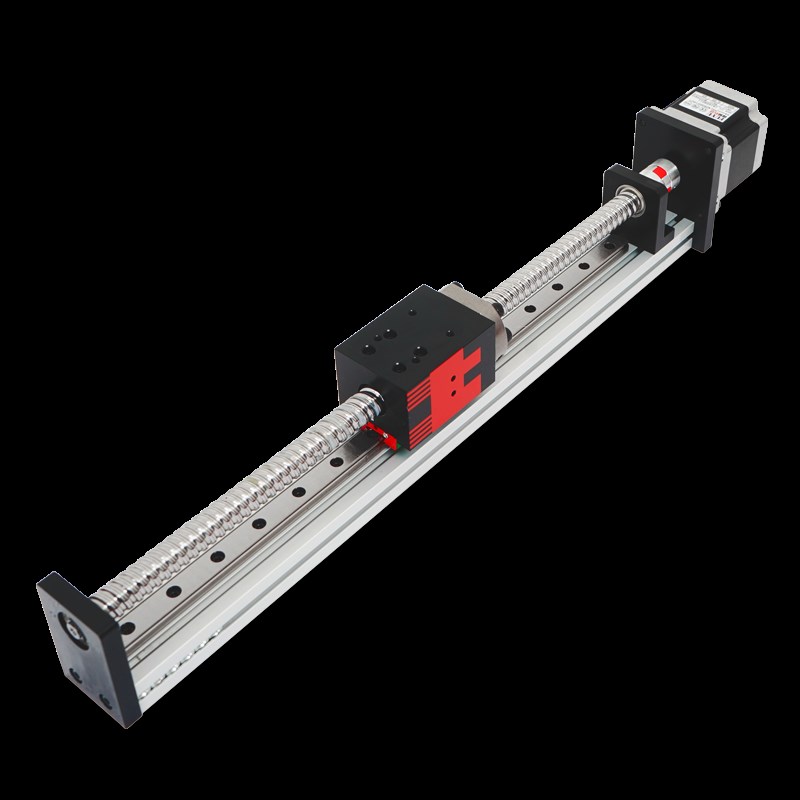 FUYU滚珠丝杆滑台精密步进十字电机移动数控直线导轨线性滑台模组