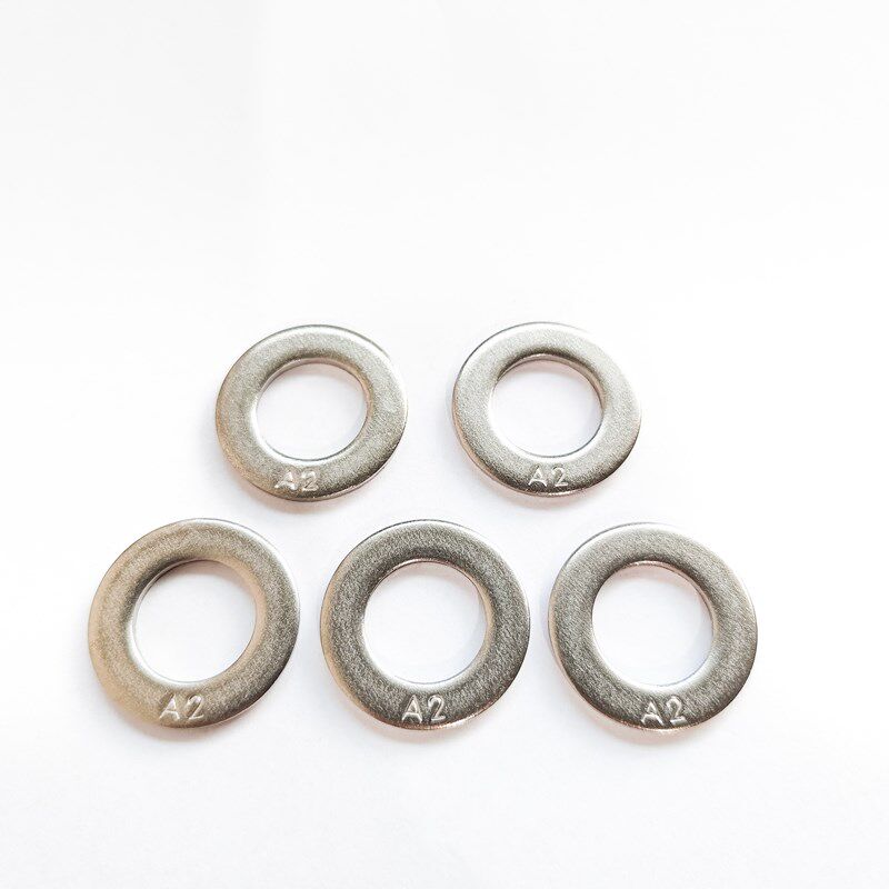 304不锈钢A2加硬200-300HV平垫圈GB/T97.1-2002垫片A级M6WM8M10M1