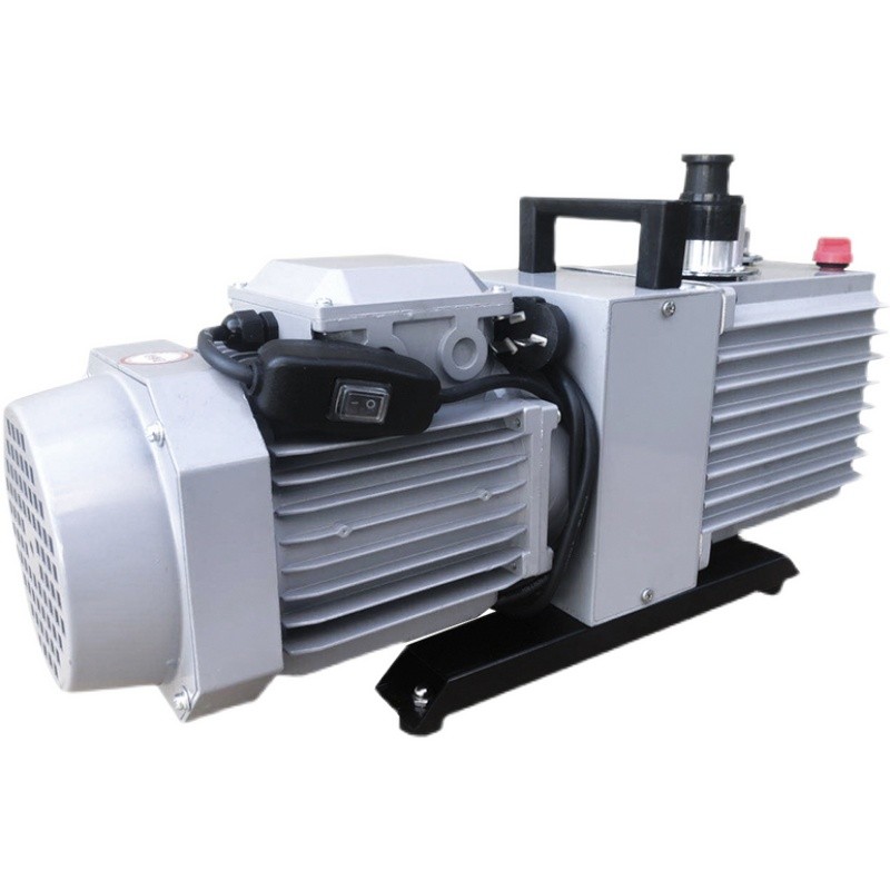 双级旋片式真空泵2XZ-4修空调冰箱实验室2XZ-2小型工业用抽气泵油