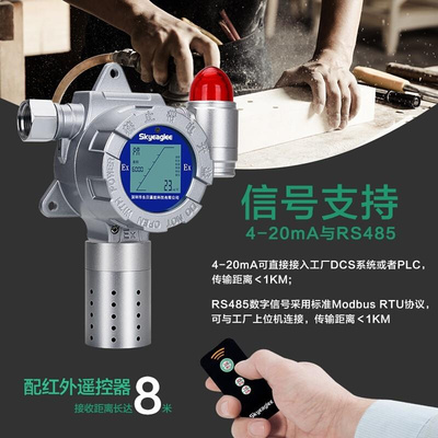 工业粉尘浓度检测仪PM2.5 PM10颗粒物探L测器 洗煤车间粉尘报警器