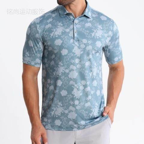 高尔夫服装男士夏季运动速干衣