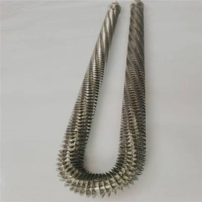 干烧翅片加热管电热管不锈钢U型散热片管烤箱发热管加热器