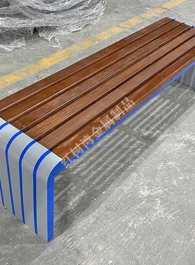 区户外防人锈钢木公园休闲物椅小业加厚躺椅景区两座P180椅厂家直