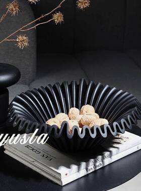 海款外爆样法式干果ltao1006托盘客间厅茶几餐厅板水果盆简约装饰