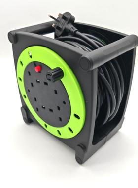 2米0621英规1.0-1.25平方英卷线盘绕线盘延线式盘家用小长花园户