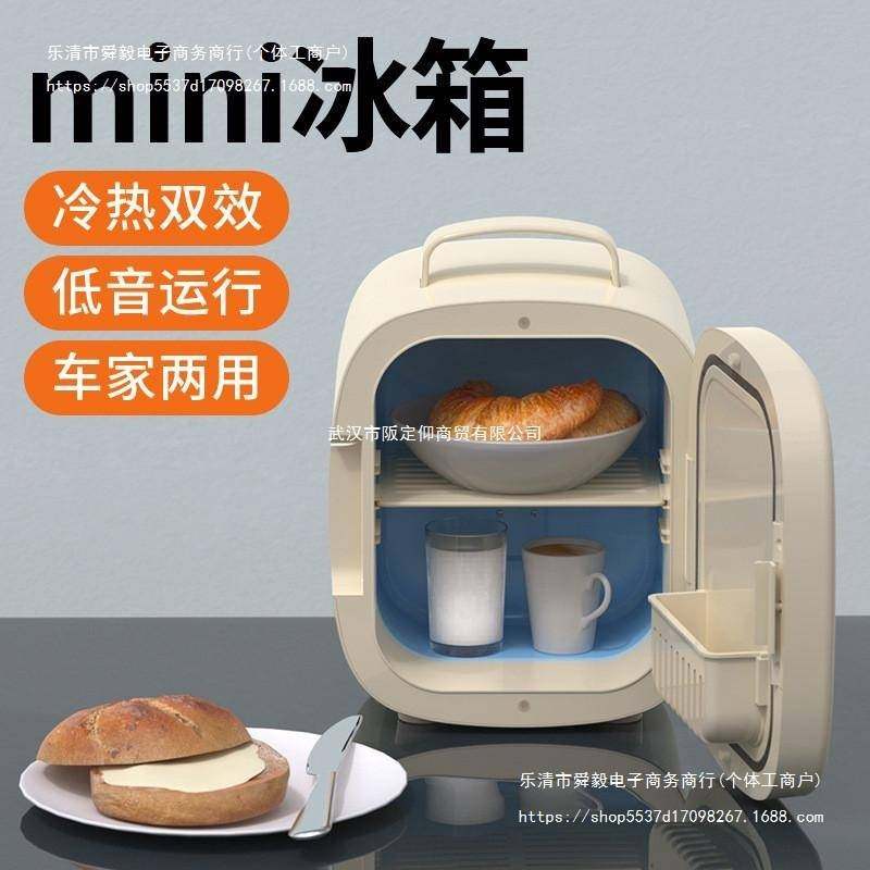 迷你小冰箱小型迷你小冰柜一人家用宿舍美妆冰箱护肤品冷藏收纳