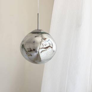 复熔岩餐厅吊灯设计师网红客厅卧室床695头吧l台别墅式 灯oft楼梯