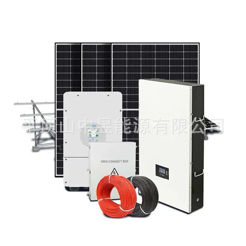 51.2V/48V低压德业deye防逆流并网储能系统户用单相混合系统10KW