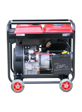 东明单三相同功率DMDS9000柴油发电机220v380两用vk7w小型移动便