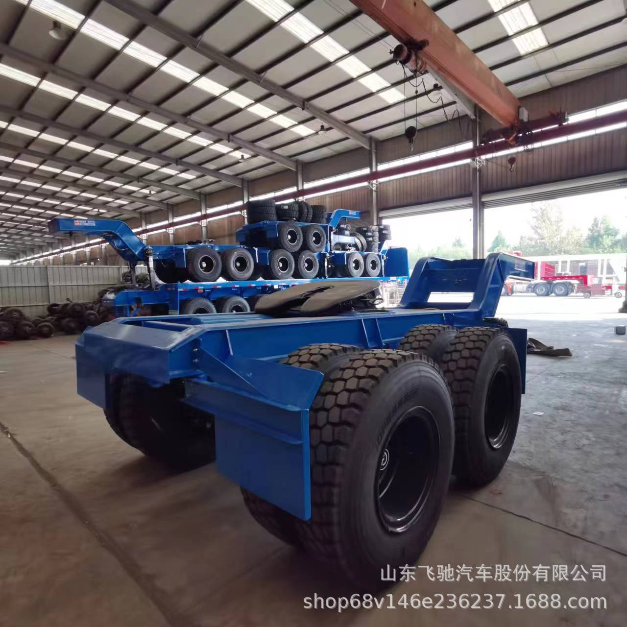 厂家直销2轴小鹅颈半挂车
