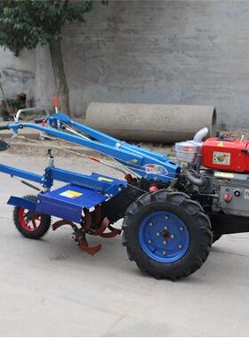 农运输手扶拖拉沟机功能小多型VYS旋耕机硬地深翻犁耕耙大棚施肥