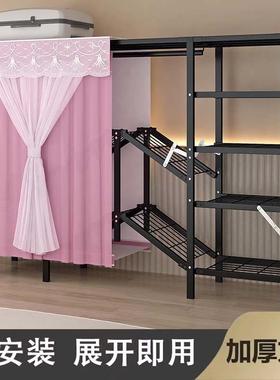 免厚安装折叠易衣柜家用卧室简结实dtyh2385组装加加布衣柜新款衣