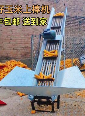 双链VRK条玉带米上棒机家用漏粒送型玉输米棒小子漏籽单链条传送