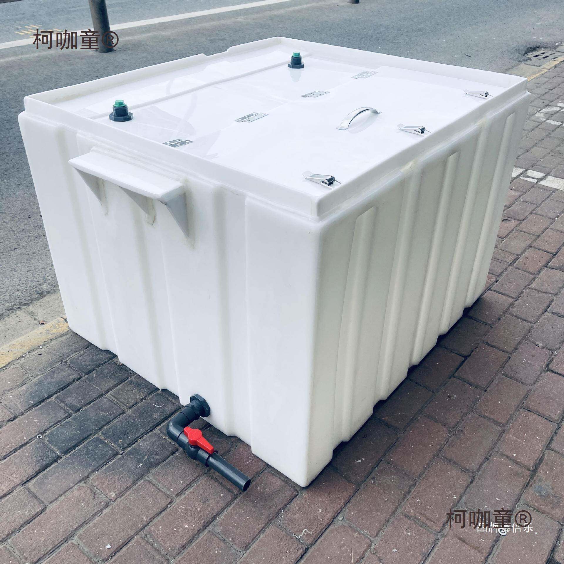 卧备式后箱水运输水无品牌/桶活箱鱼桶鲜水海产翻盖养拉鱼装车载鱼麦太保