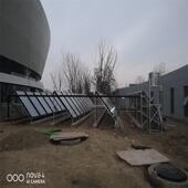 体馆平板太阳能热器太阳能热水系统集商用大型热水设备欧育oml123