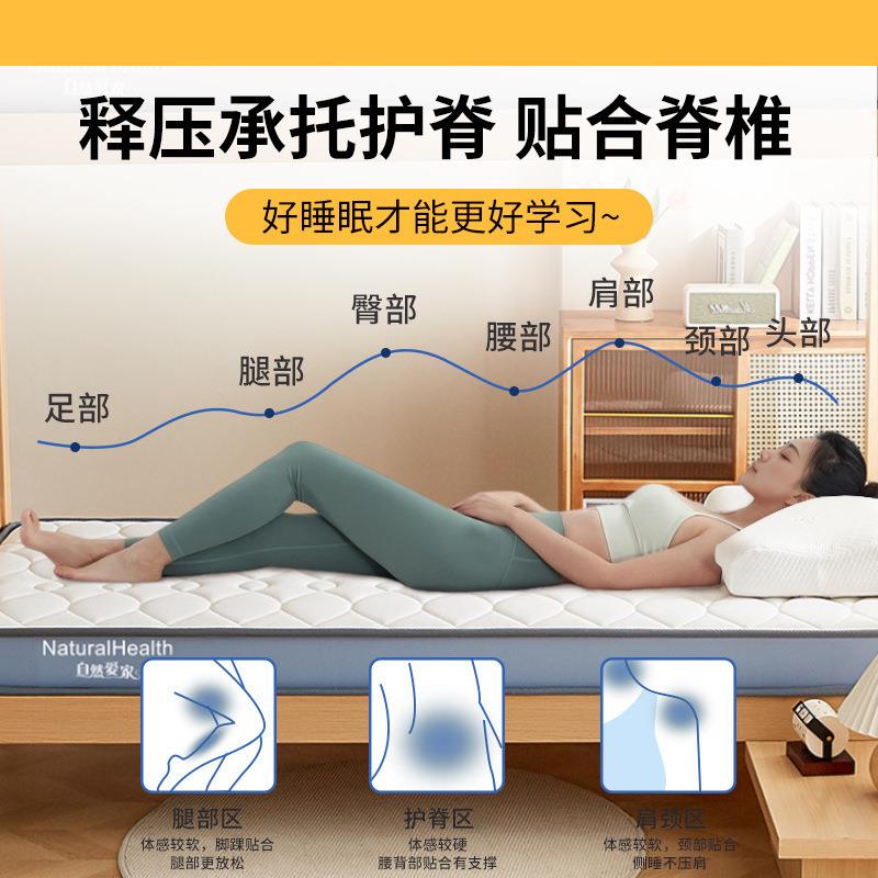 新款乳胶床垫遮盖物加厚软垫家用卧室床褥垫学生宿舍榻榻米软垫子